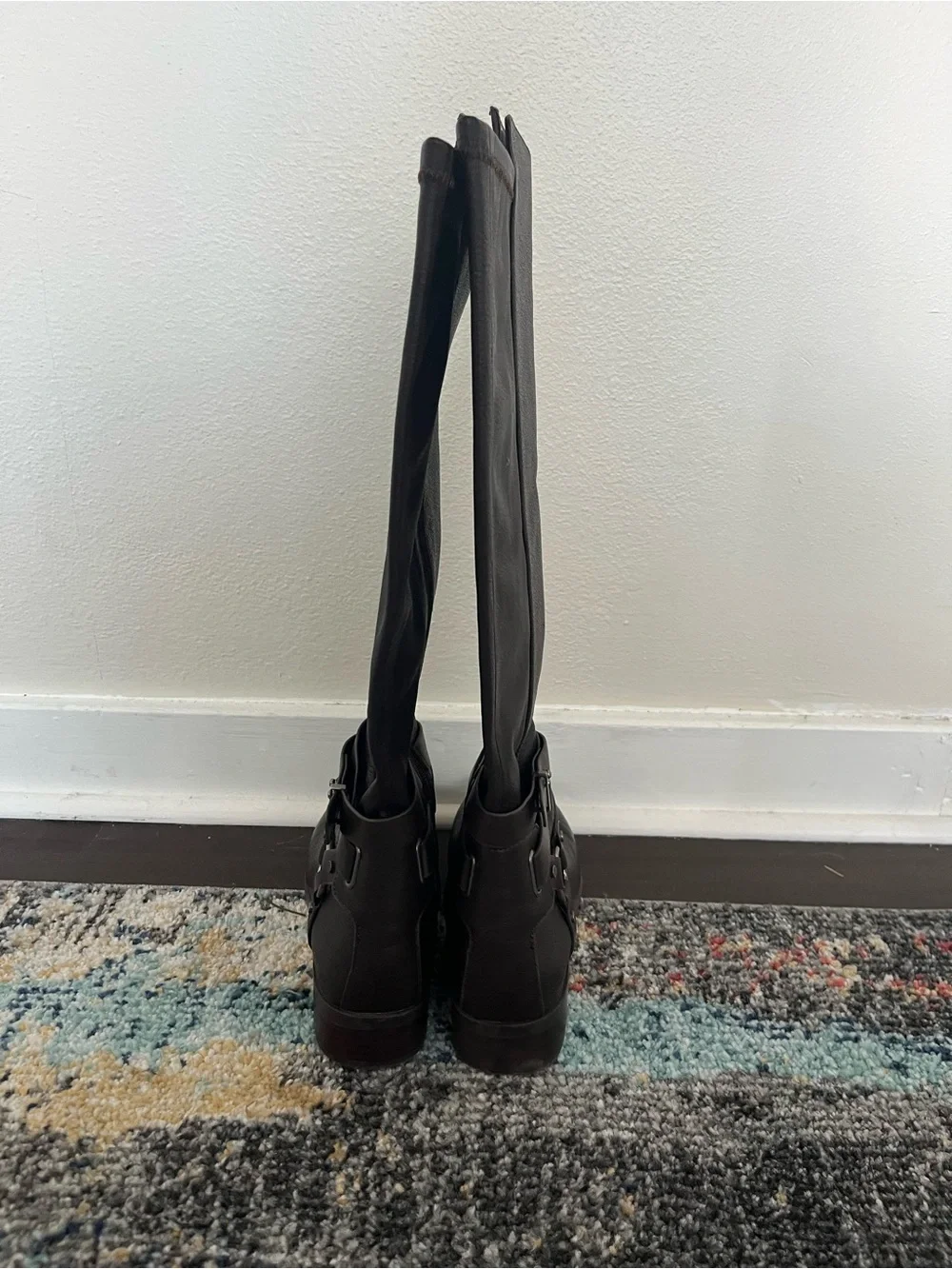 BCBGeneration Brown Harness Style Boots Size 8.5